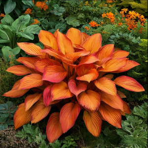 Хоста Солнечный Нектар купить по цене от 605р. в интернет-магазине «Посадика» с доставкой почтой в в Алейске и по всей России – [изображение №1].